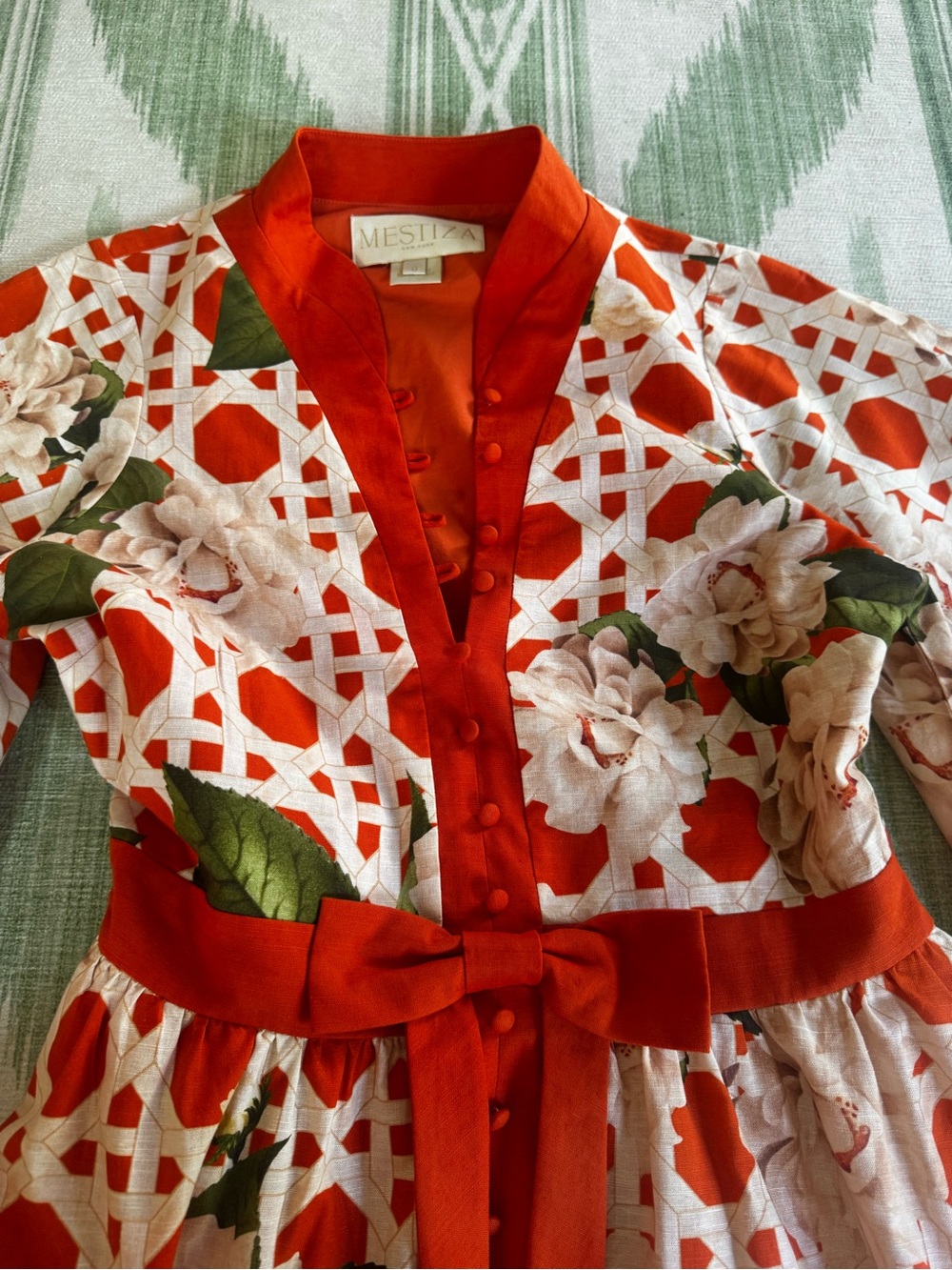 Mestiza Carmen Mini Dress in Sun-kissed Ivory - Picture 4 of 5